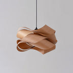 Lirado – lámpara colgante de diseño en estilo madera