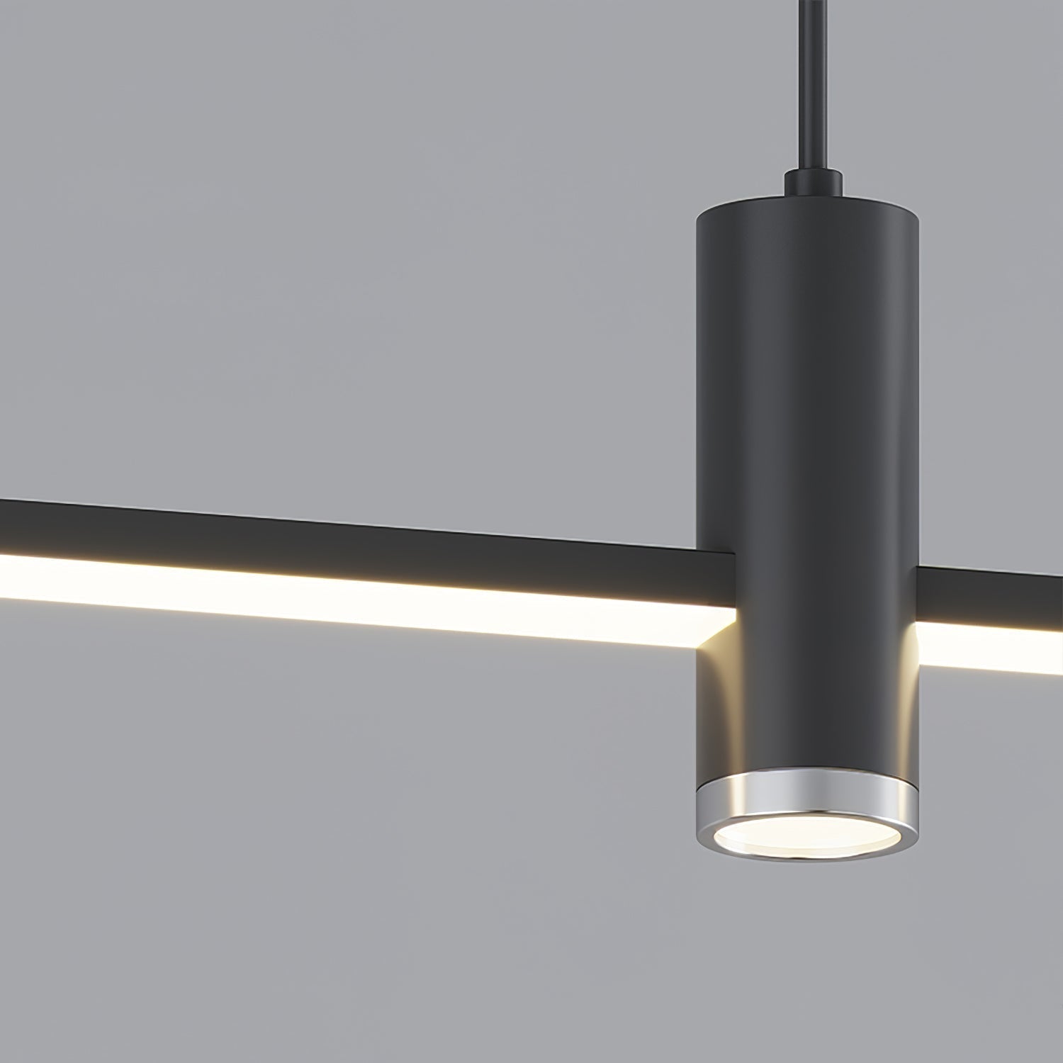 Linn | Lámpara colgante de metal minimalista