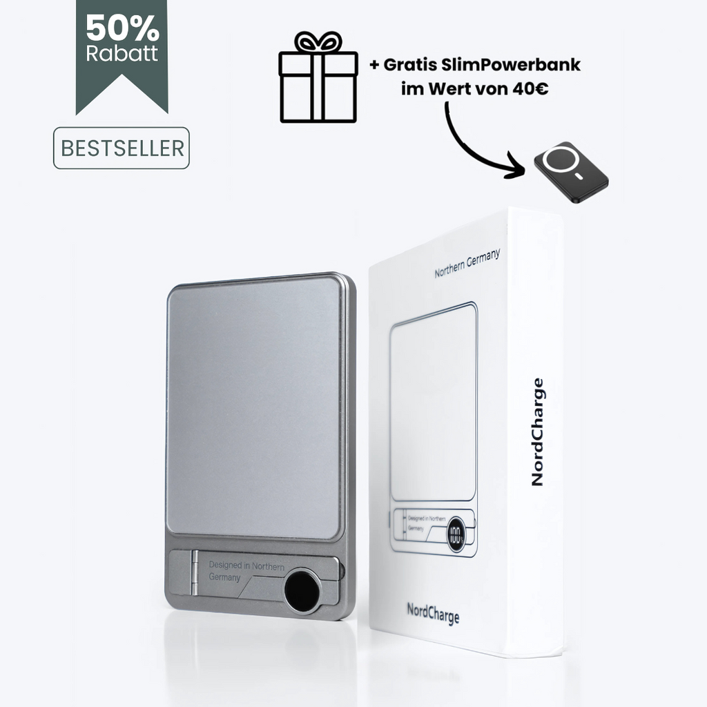 Powerbank magnético con pantalla