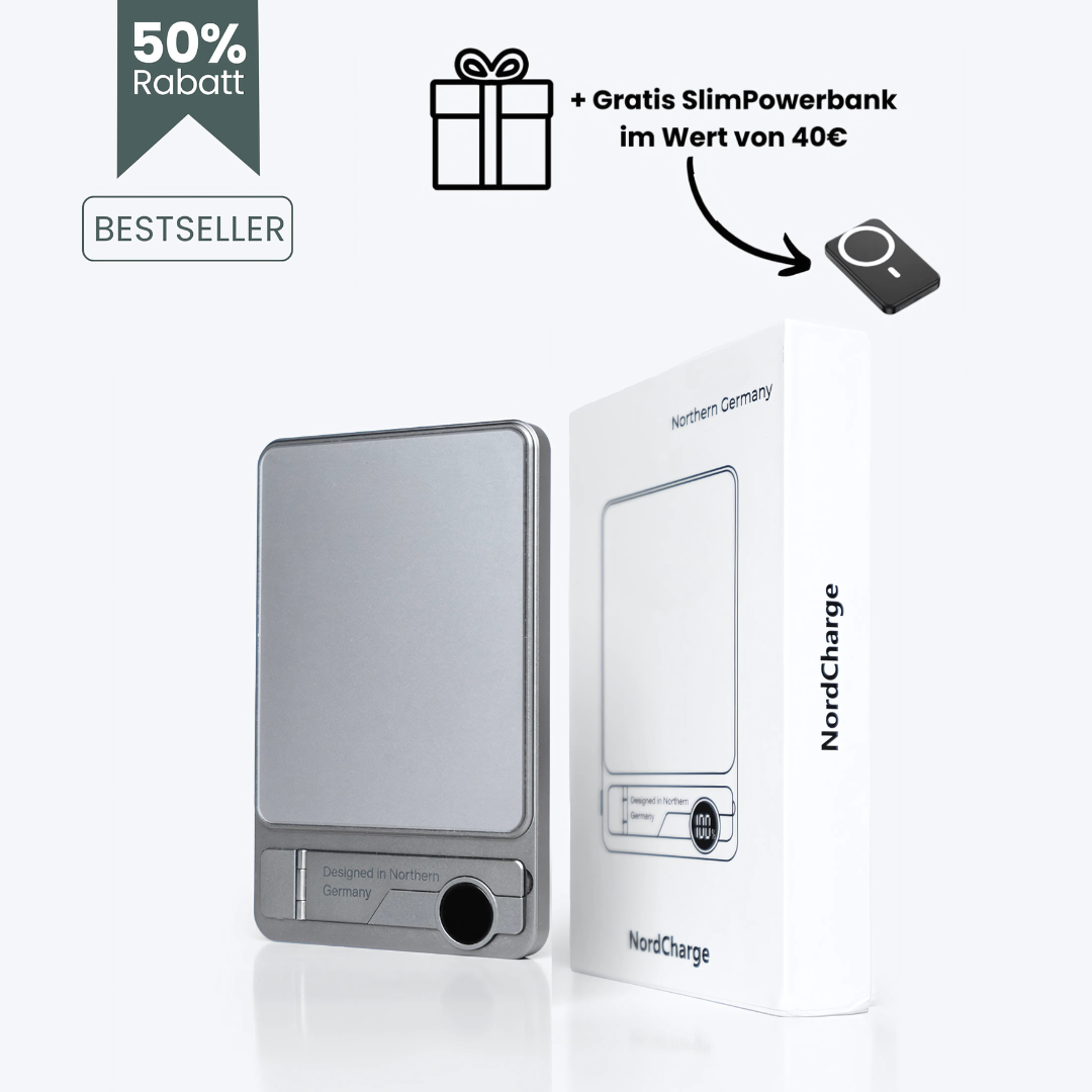 Powerbank magnético con pantalla