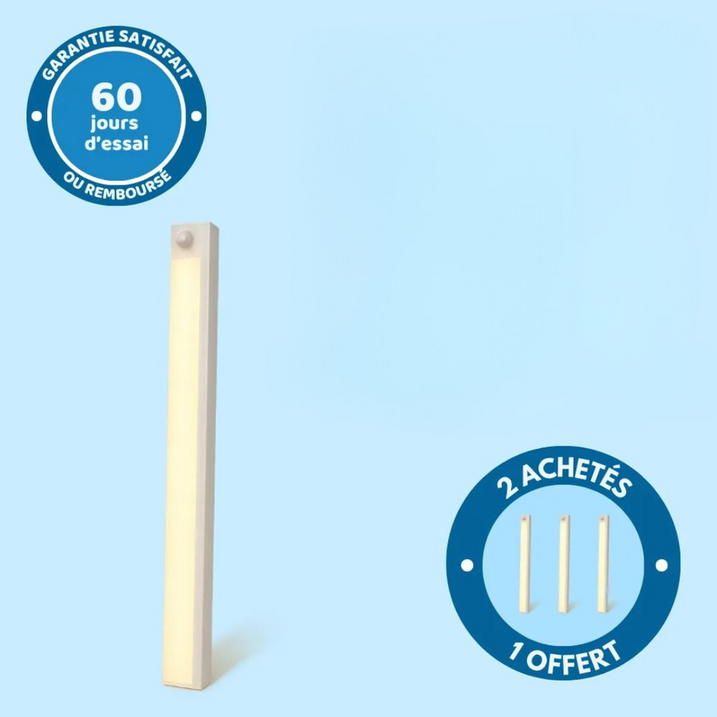 Lámpara LED de 30 cm con detector de movimiento