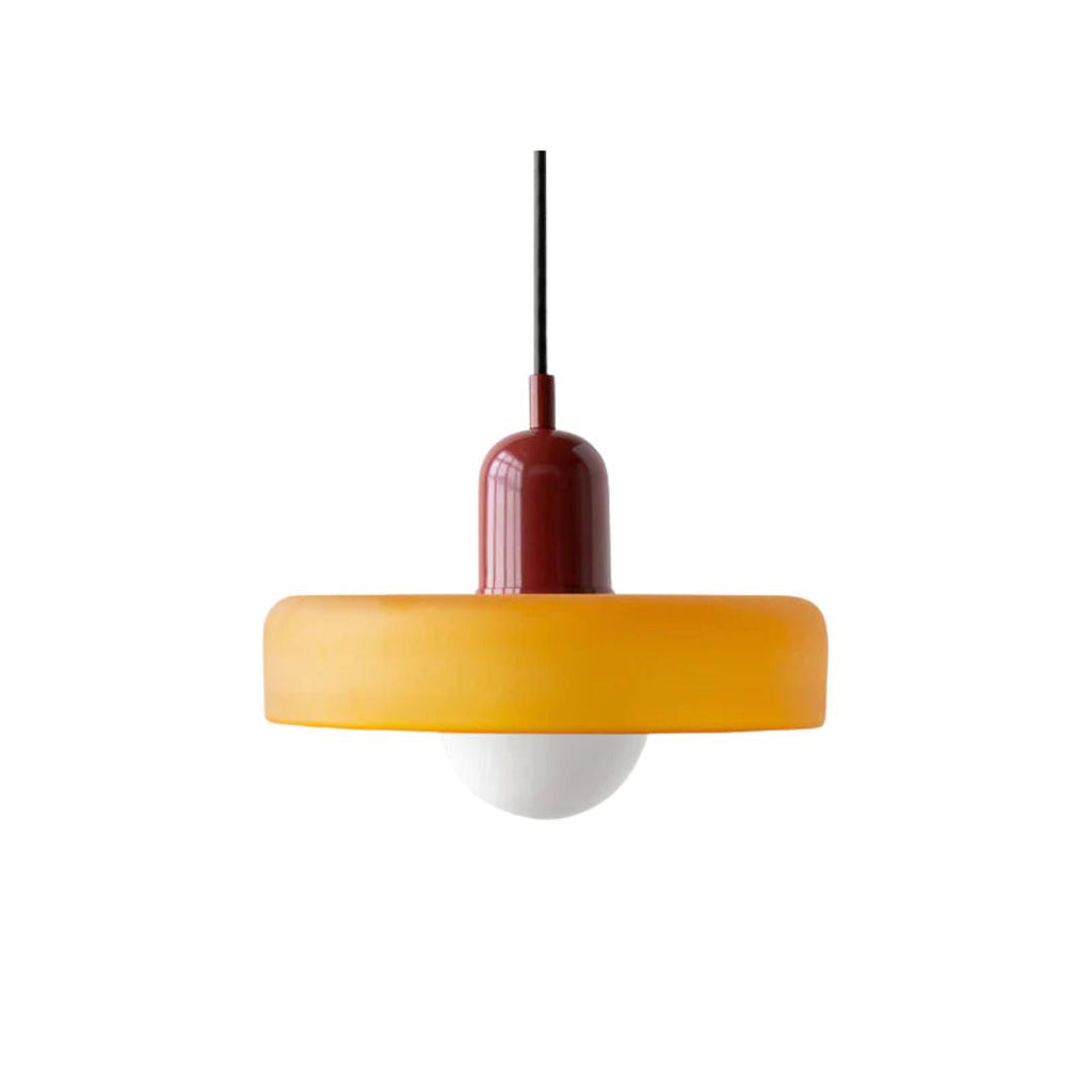 Lámpara Colgante de Vidrio Estilo Vintage Luccon