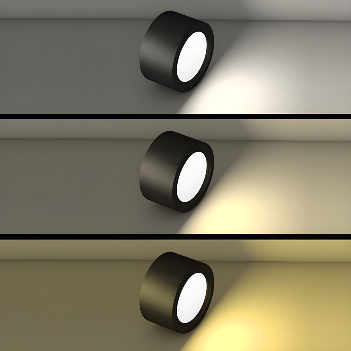 Lámpara de Techo LED Compacta Luffon Montada en Superficie Redonda