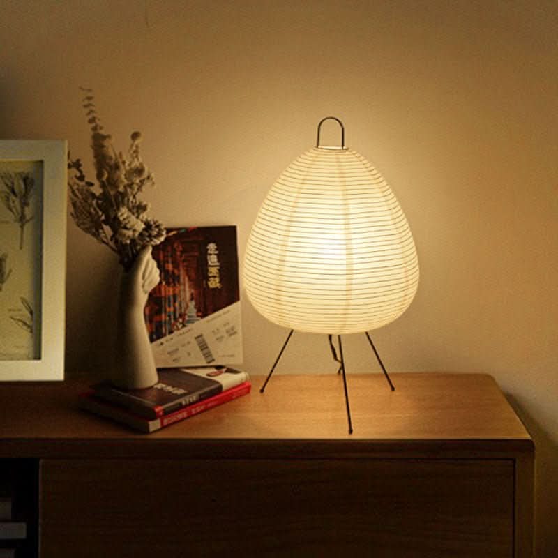 ShiraLight – Lámpara de mesa de papel de arroz con diseño japonés