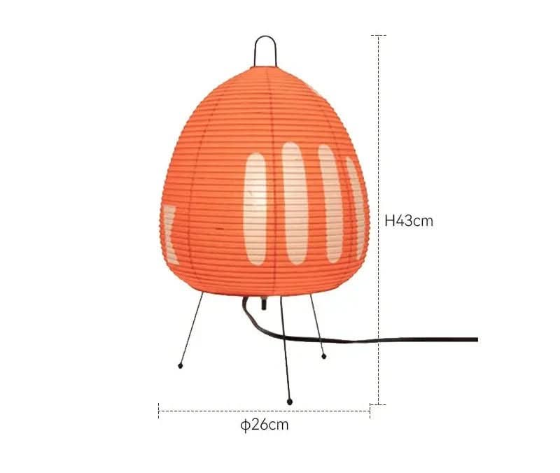 ShiraLight – Lámpara de mesa de papel de arroz con diseño japonés