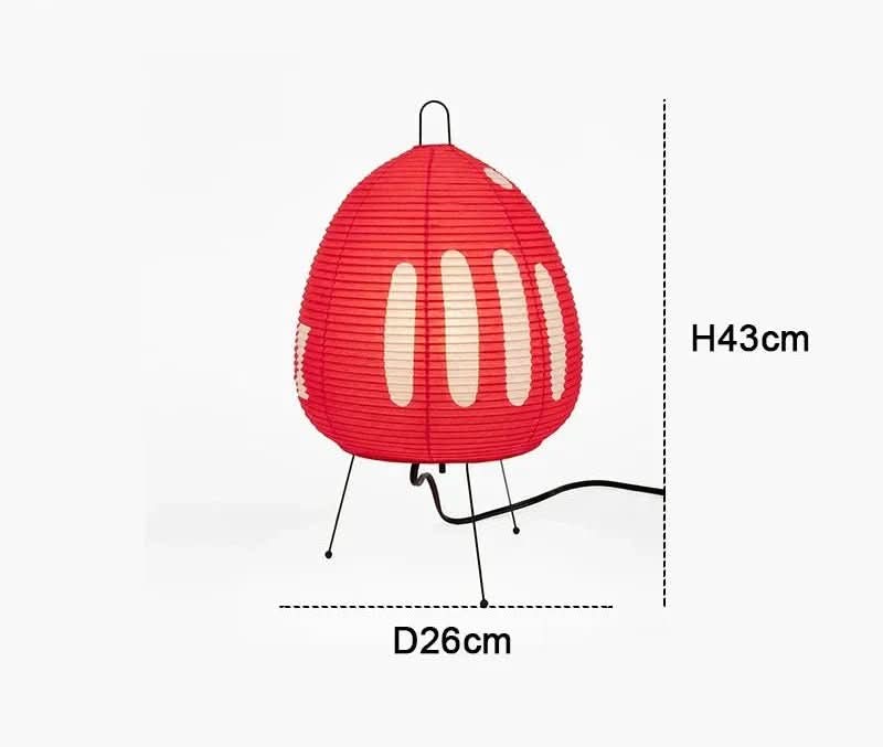 ShiraLight – Lámpara de mesa de papel de arroz con diseño japonés