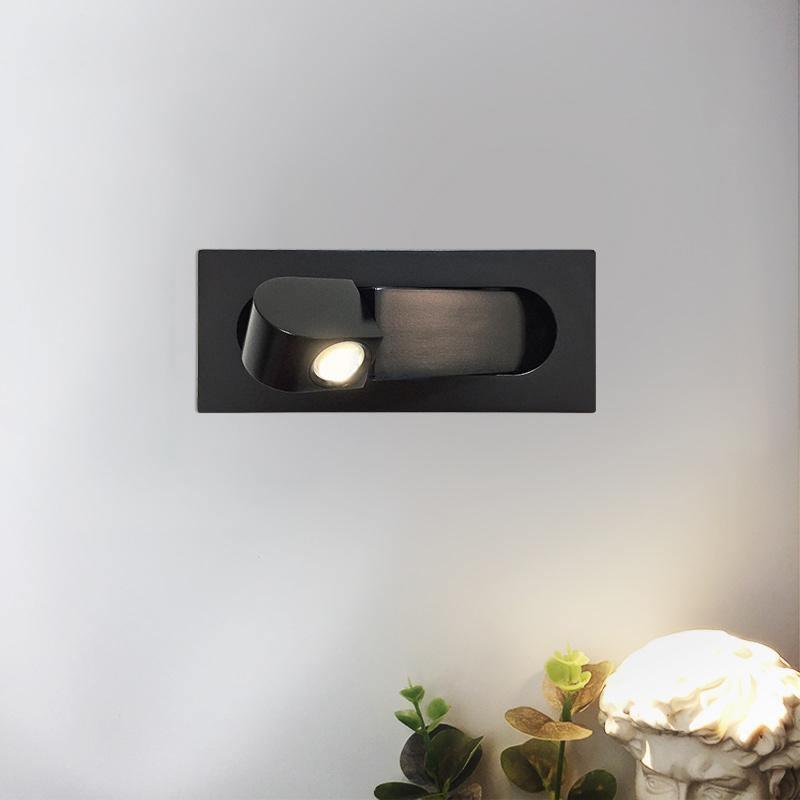 Aplique de Pared Ajustable Moderno para Luz de Noche y Lectura