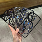 Funda Magnética Suave Transparente para iPhone