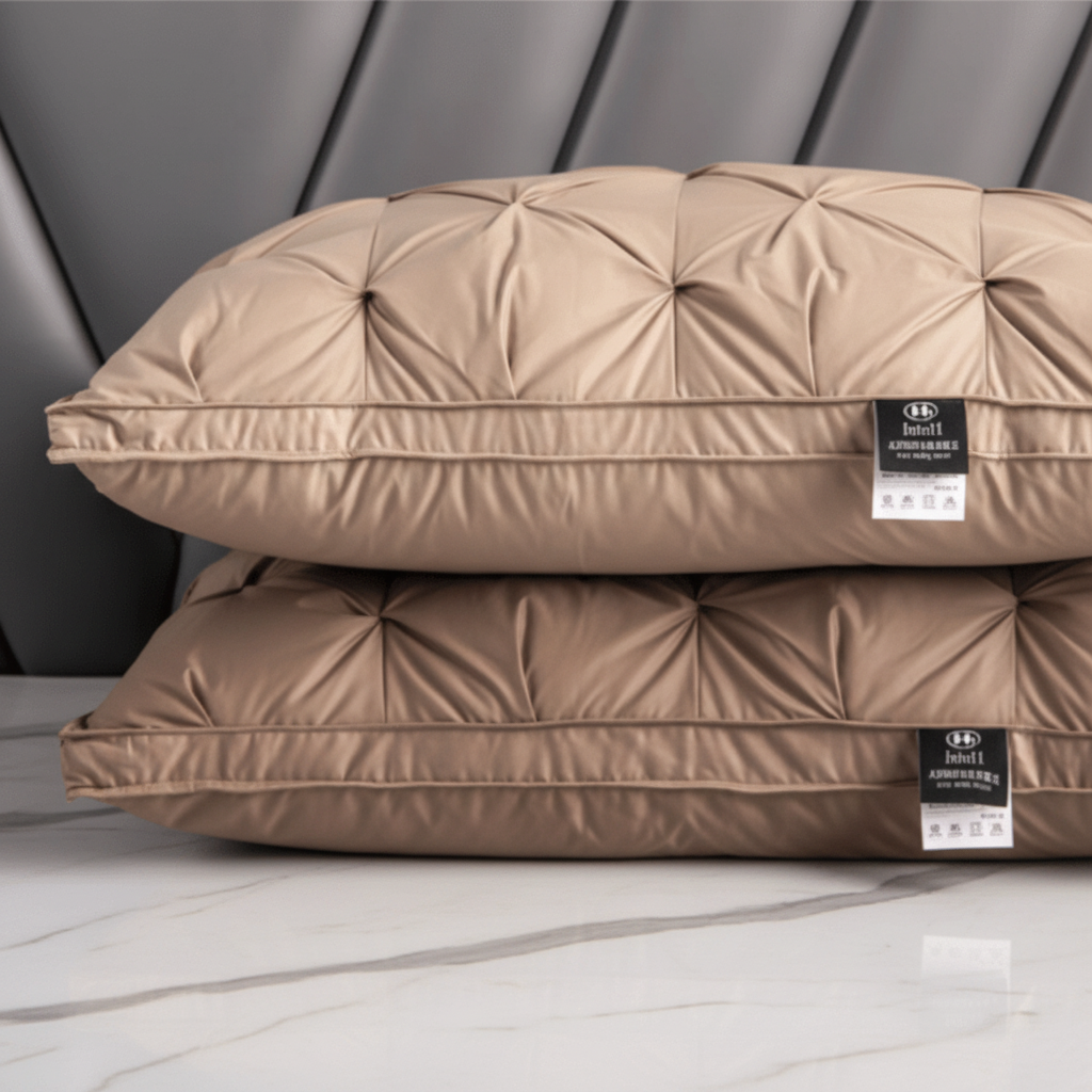 DREAMFEATHER – Oreiller en duvet d'oie de luxe pour un sommeil réparateur