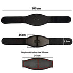 EMS TRAINER - Entrenador muscular eléctrico para la estimulación específica de los músculos abdominales para un entrenamiento efectivo en la vida diaria