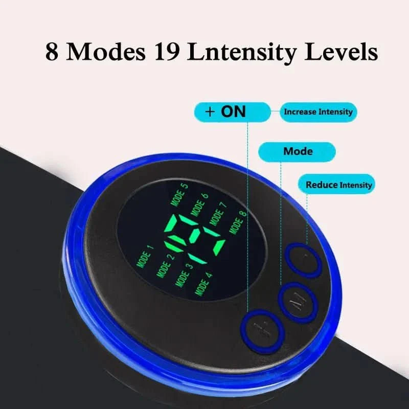 EMS TRAINER - Entrenador muscular eléctrico para la estimulación específica de los músculos abdominales para un entrenamiento efectivo en la vida diaria