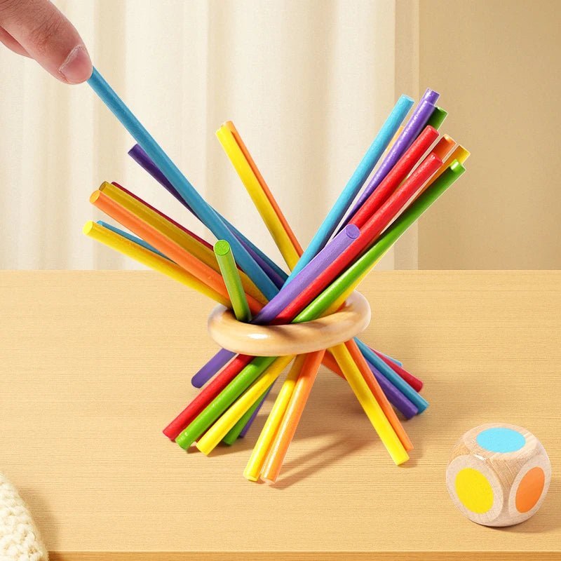 COUNTISTIX – Ensemble de bâtonnets de comptage Montessori pour la croissance cognitive et la coordination
