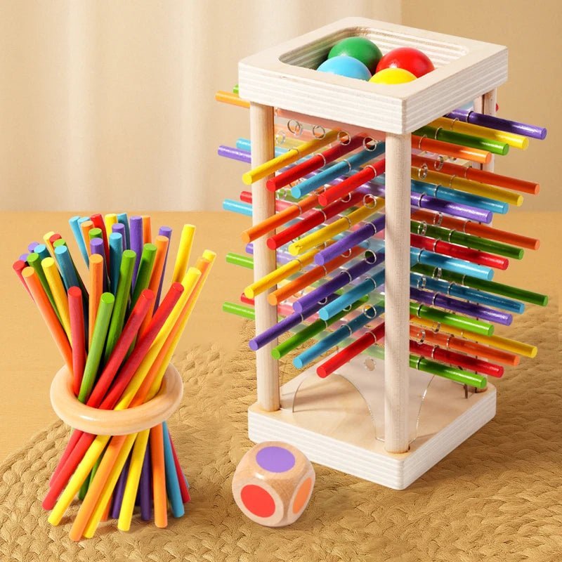 COUNTISTIX – Ensemble de bâtonnets de comptage Montessori pour la croissance cognitive et la coordination