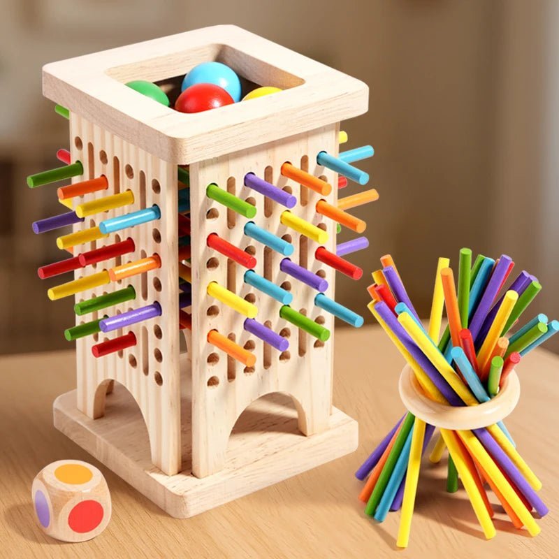 COUNTISTIX – Ensemble de bâtonnets de comptage Montessori pour la croissance cognitive et la coordination