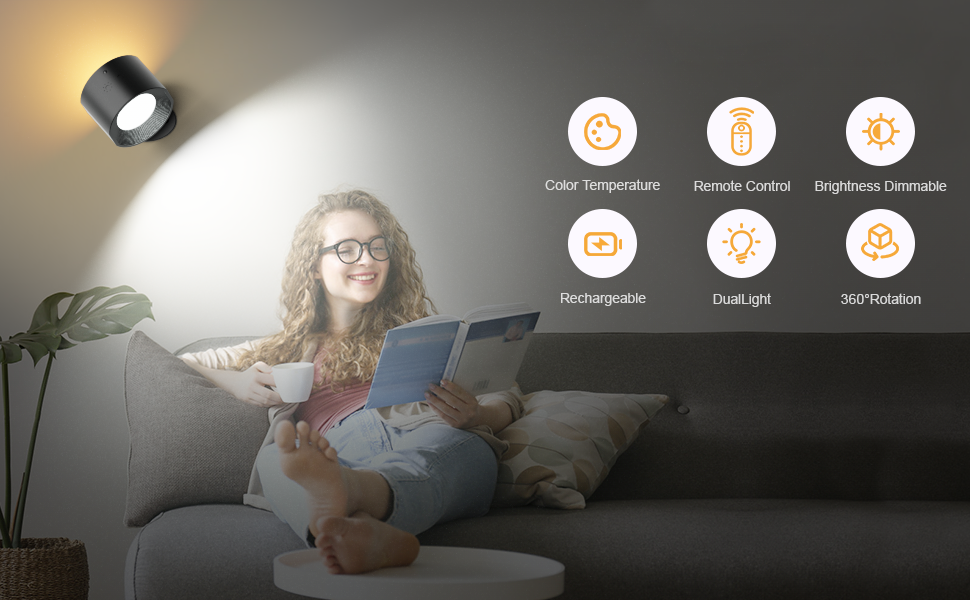 InstaBright® - Iluminación ambiental inalámbrica