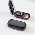CAREEDGE – Cortador de tabletas seguro con caja de almacenamiento invisible