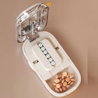 CAREEDGE – Cortador de tabletas seguro con caja de almacenamiento invisible