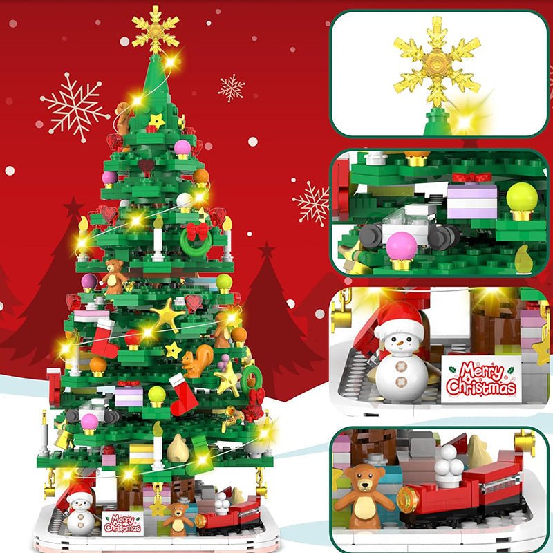Calendario de Adviento de Navidad de 1102 piezas para recuerdos creativos de las fiestas