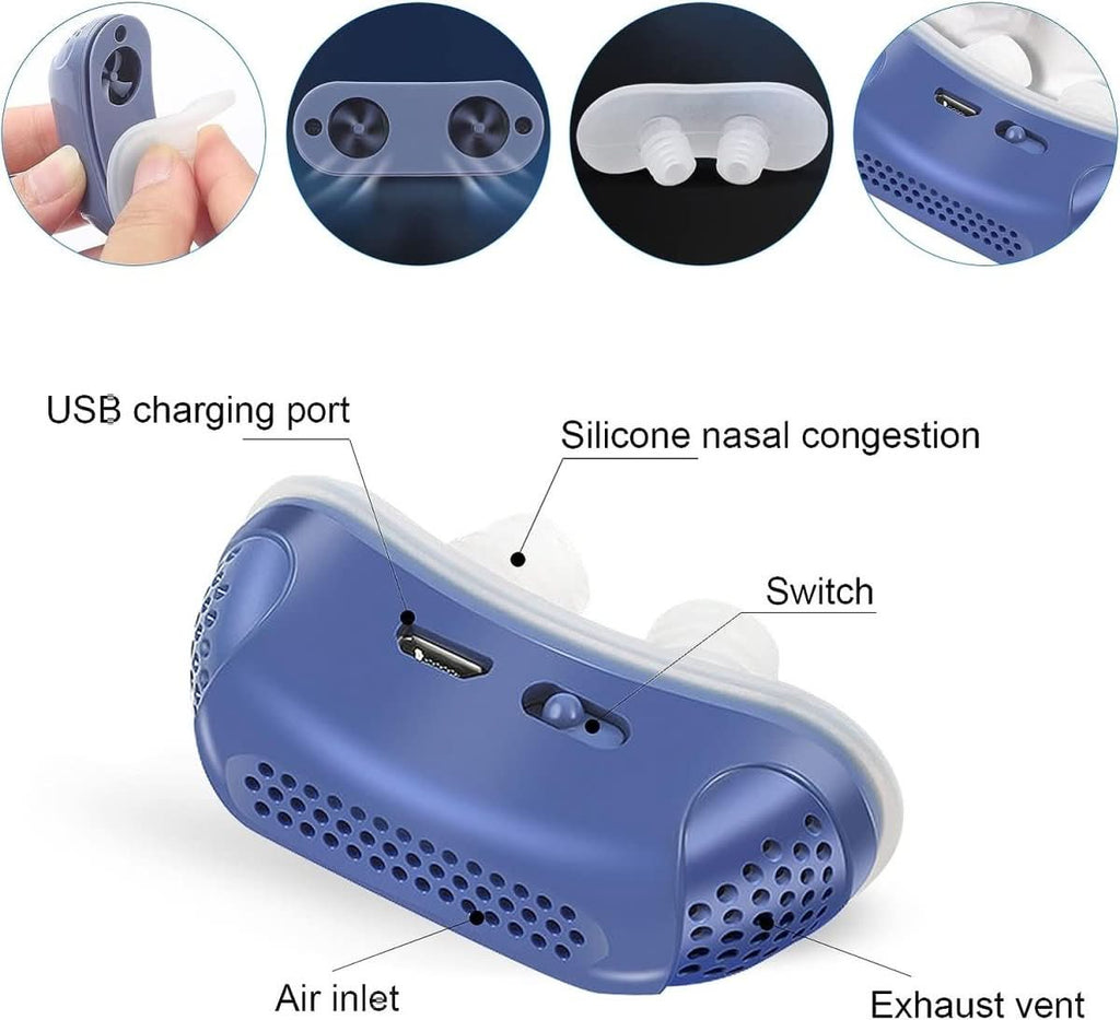 Mikroatmung – Dispositivo CPAP sin máscara para un sueño tranquilo y respiración libre