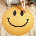 CHEERRUG – Alfombra de Smiley Acogedora para el Hogar