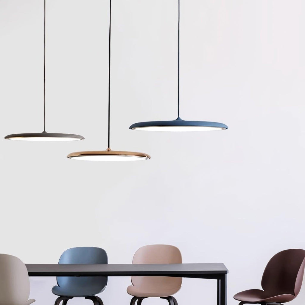 PureGlow - Lámpara colgante con luz suave y estilo elegante para interiores modernos