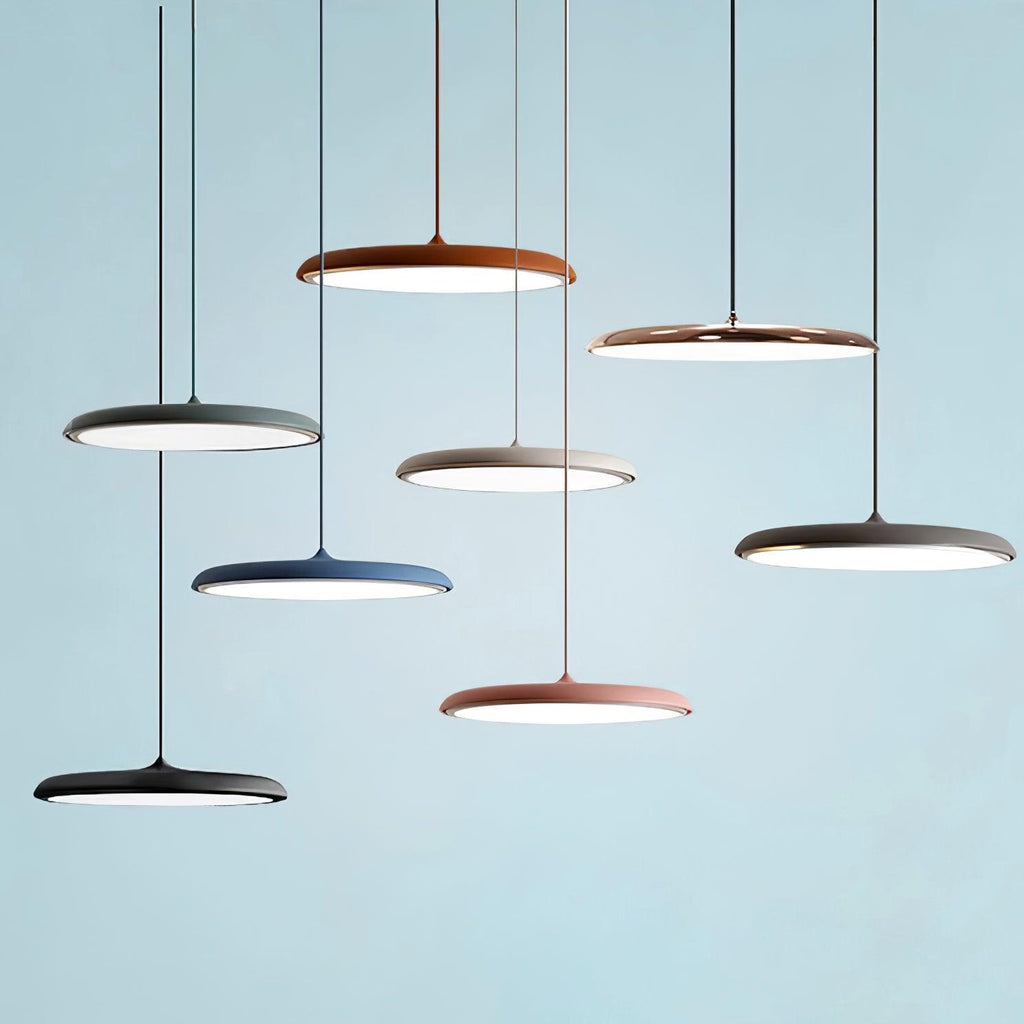 PureGlow - Lámpara colgante con luz suave y estilo elegante para interiores modernos