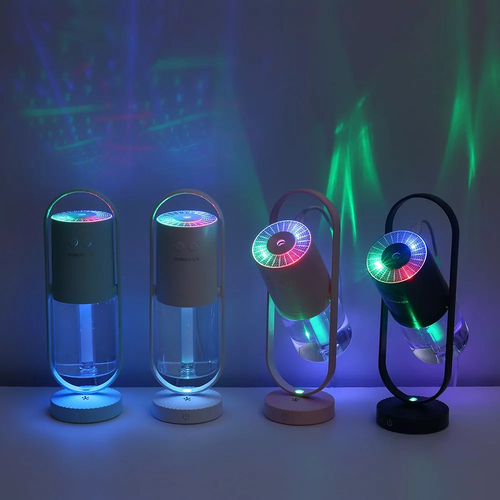 Purificador de Aire Humidificador de Niebla Fría LED