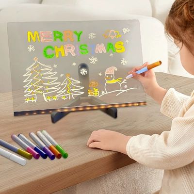 Pizarra Mágica con Luz para Niños