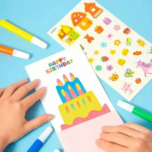 ColorScratch™ – Diversión de pintar limpia y mágica para niños a partir de 3 años | 50% DESCUENTO