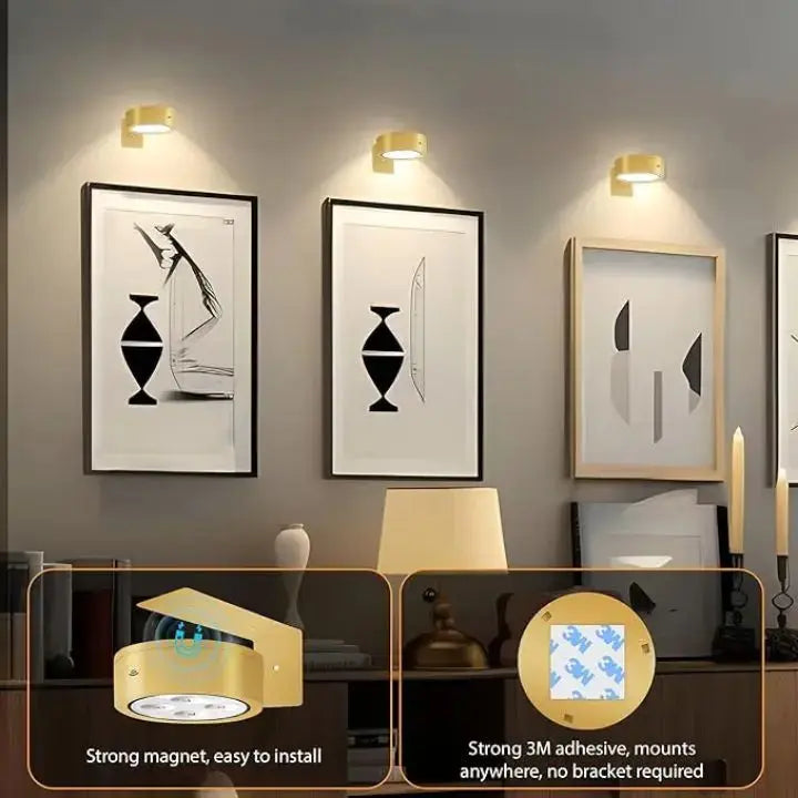 Luz de Imagen LED Magnética – Perfecta para exhibir tus obras