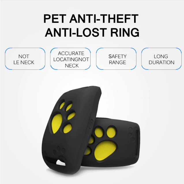 Collar GPS delgado para gatos