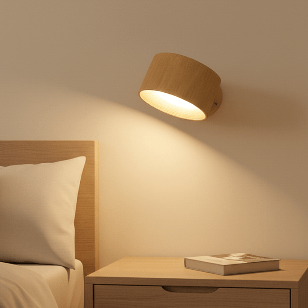 LUMINORD – Aplique Escandinavo Recargable Para un Ambiente Acogedor