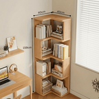 AVELACRAFT – Armario de esquina de madera maciza de pino para un almacenamiento elegante y que ahorra espacio