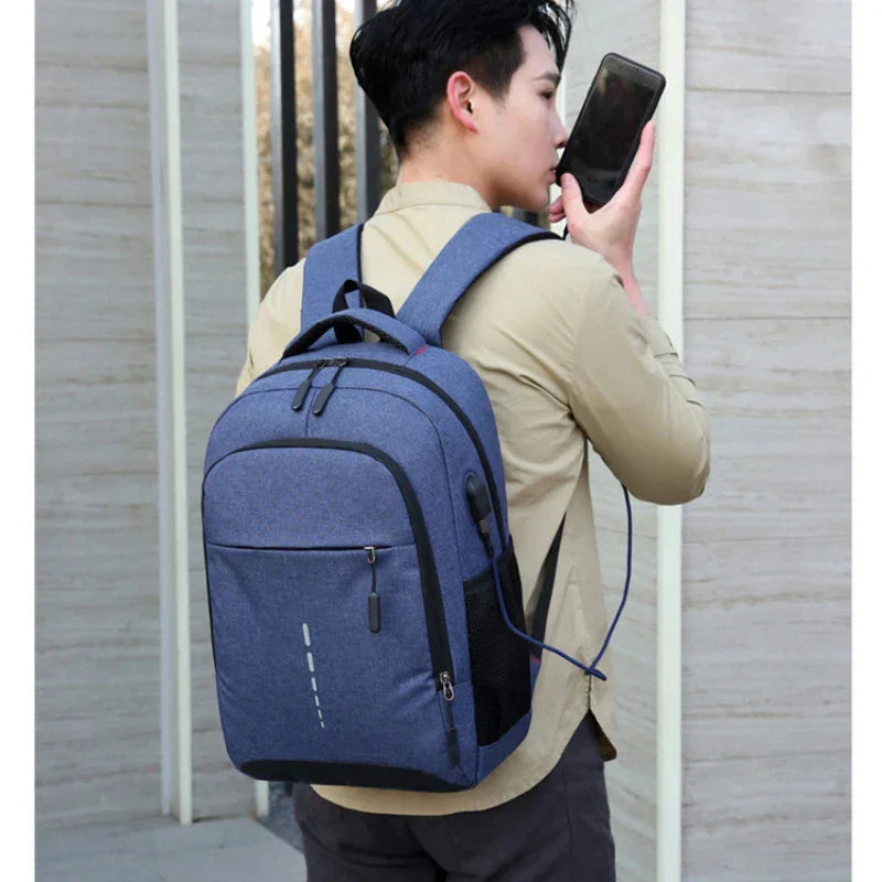 Raymond Mochila para Hombre Impermeable Ultra Ligera con Conexión USB