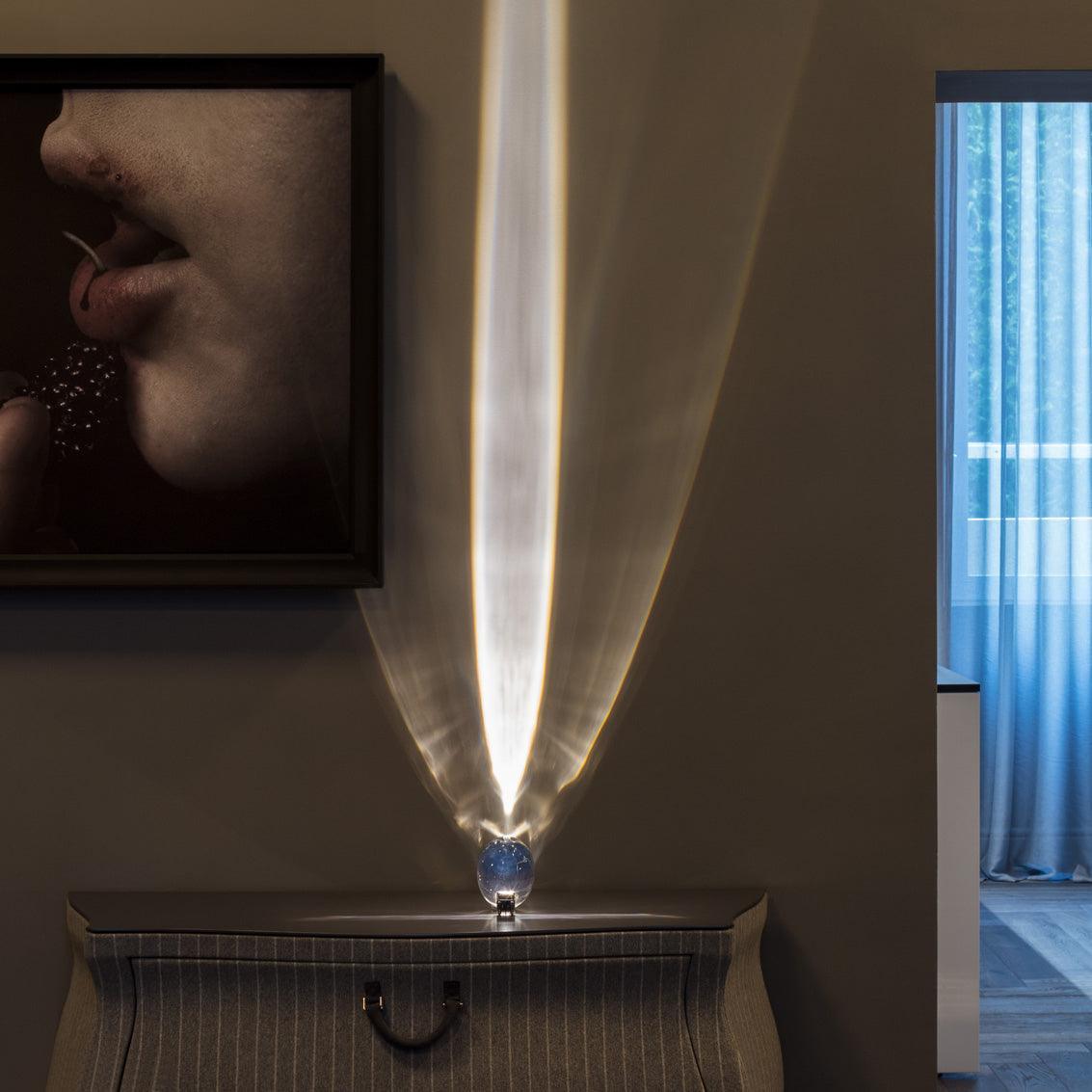 Lámpara de Mesa Proyector Crystal Eye Marsman