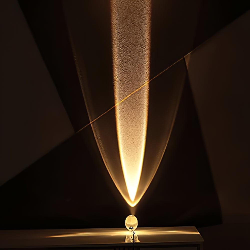 Lámpara de Mesa Proyector Crystal Eye Marsman