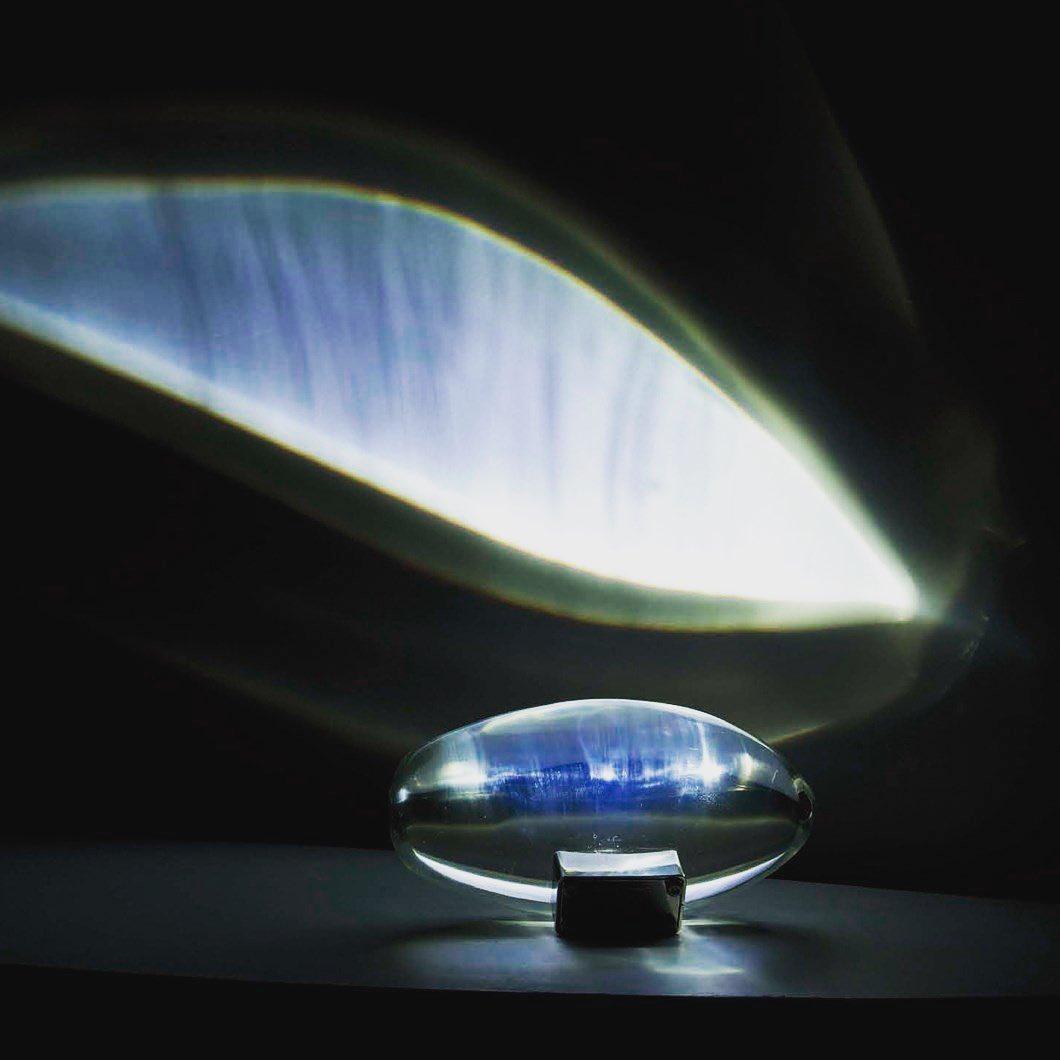 Lámpara de Mesa Proyector Crystal Eye Marsman