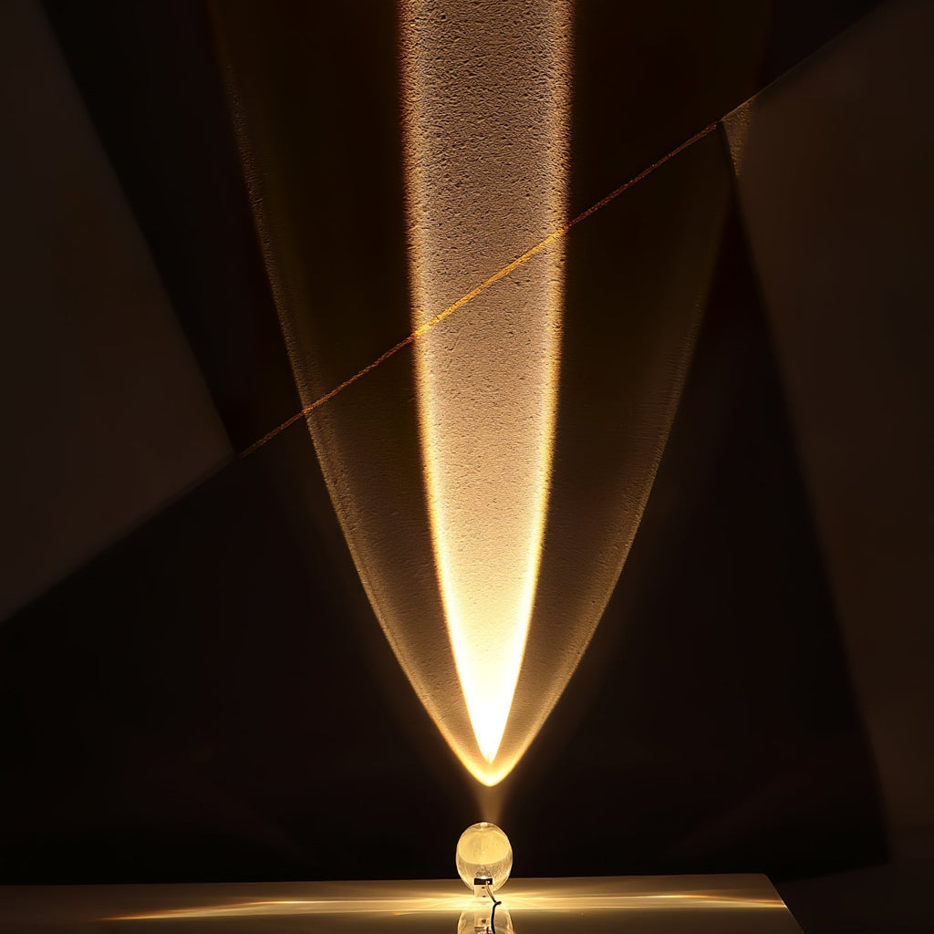 Lámpara de Mesa Proyector Crystal Eye Marsman