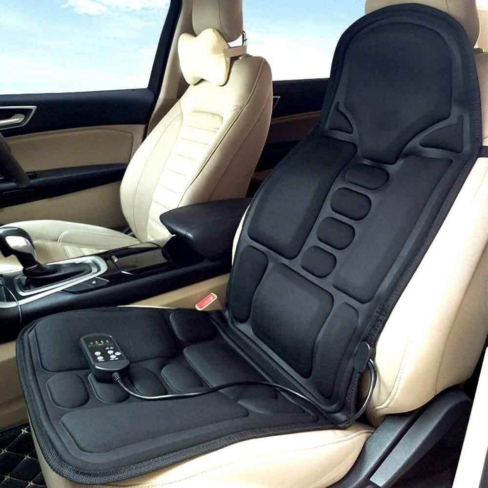 Almohadilla de Masaje de 8 Modos con Cojín Térmico para Cuello y Espalda para Coche y Hogar