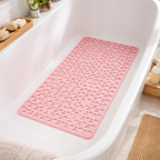 Lucía - Alfombra de baño grande antideslizante para la bañera