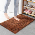 CloudStep Chenille alfombra de baño – Alfombra de entrada ultramacia para una comodidad acogedora