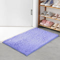 CloudStep Chenille alfombra de baño – Alfombra de entrada ultramacia para una comodidad acogedora