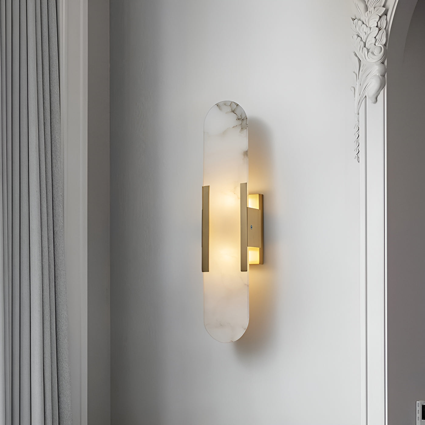 Marvella | Aplique LED con efecto mármol