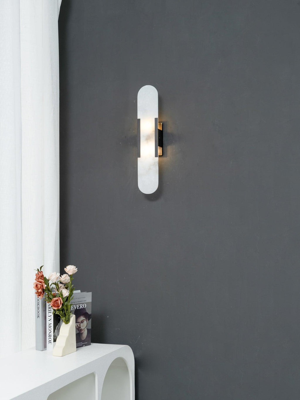 Marvella | Aplique LED con efecto mármol
