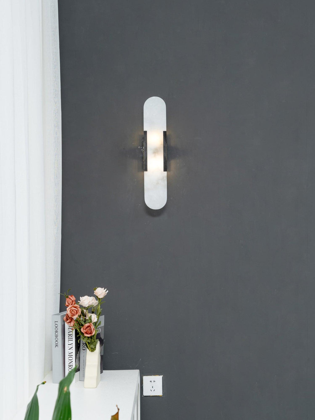 Marvella | Aplique LED con efecto mármol