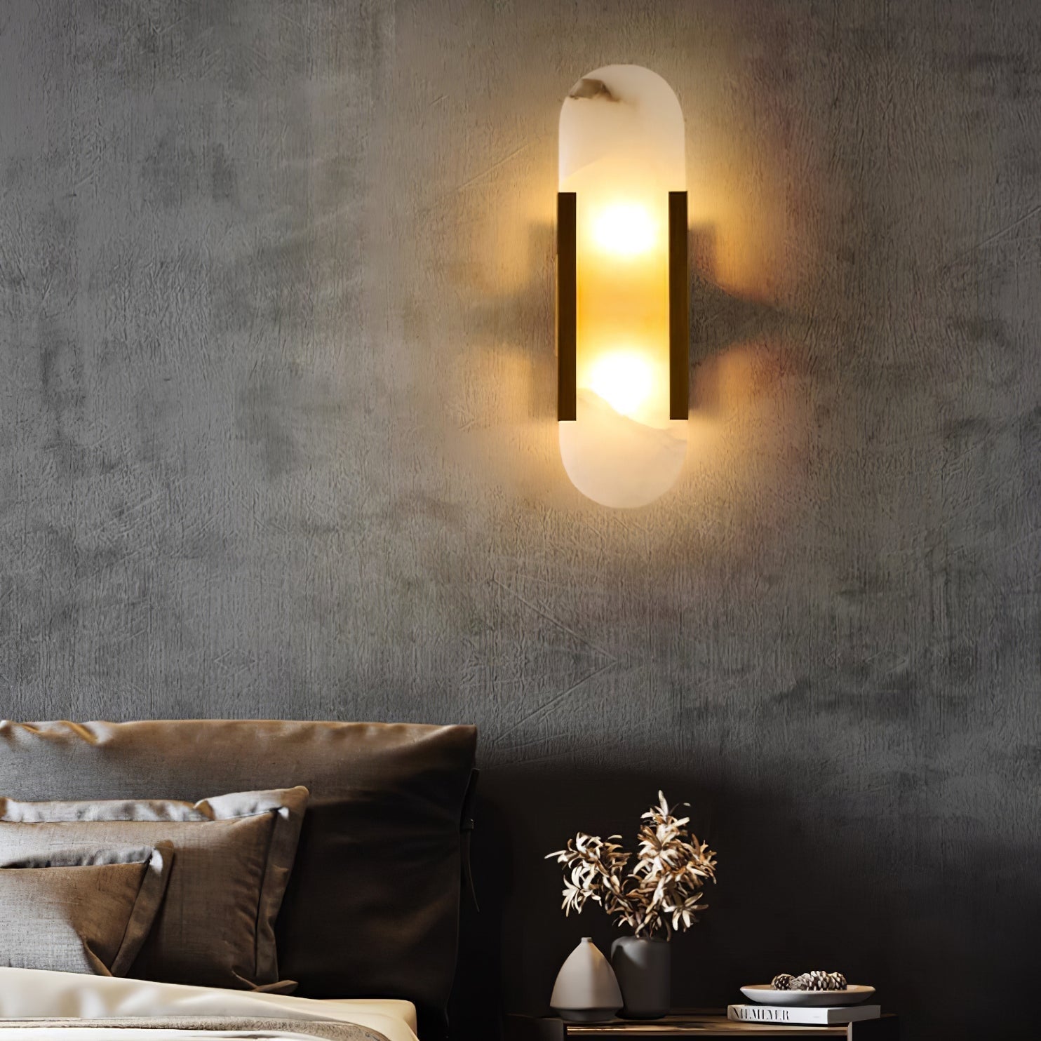 Marvella | Aplique LED con efecto mármol