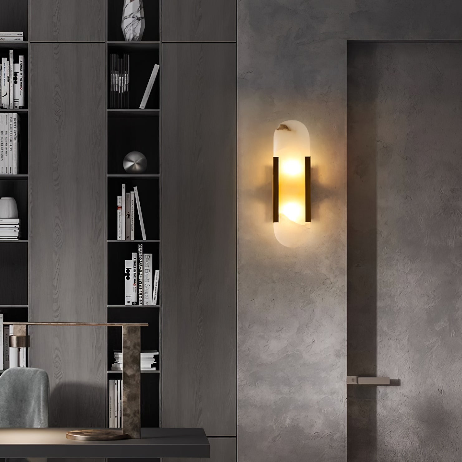 Marvella | Aplique LED con efecto mármol