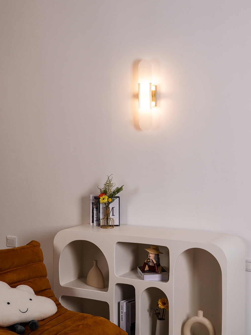 Marvella | Aplique LED con efecto mármol
