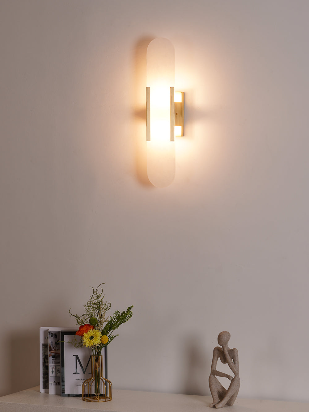 Marvella | Aplique LED con efecto mármol