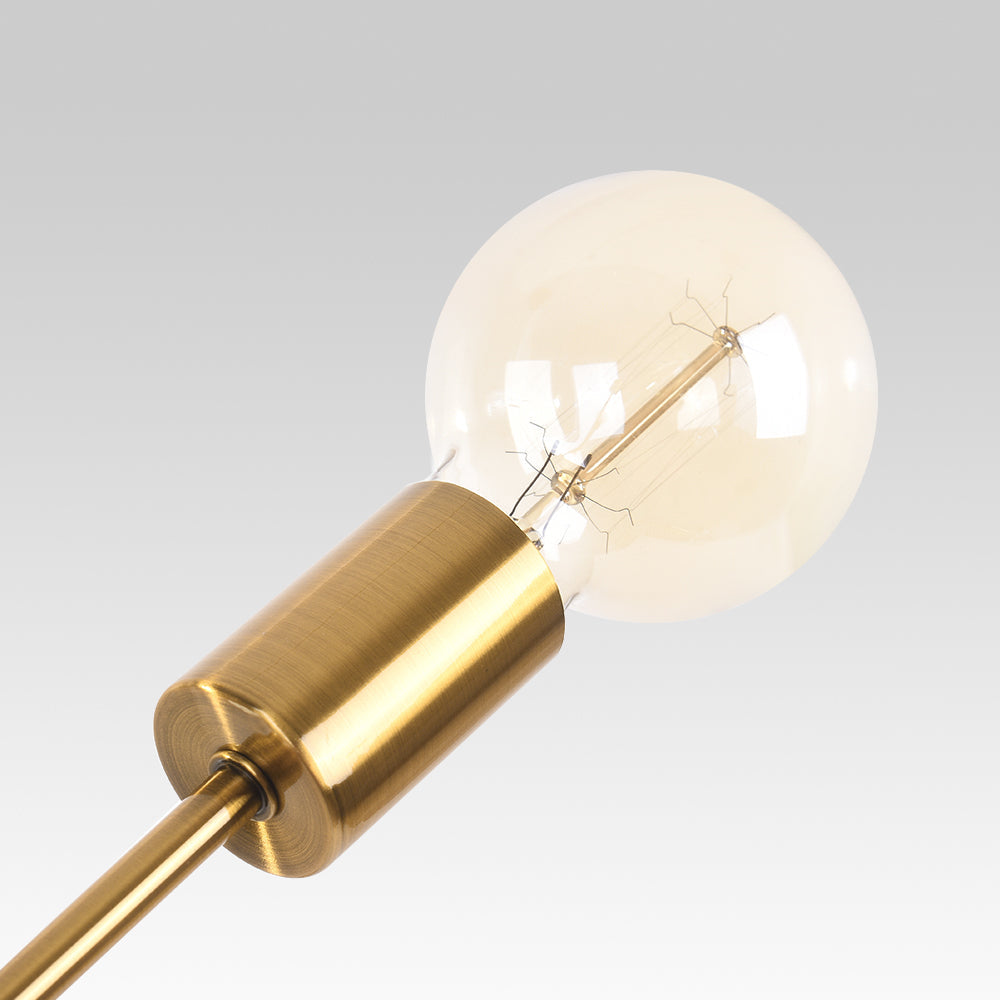Luz Sputnik de 12 Luces de Estilo Moderno de Mediados de Siglo